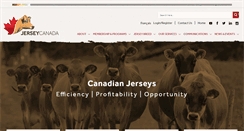 Desktop Screenshot of jerseycanada.com